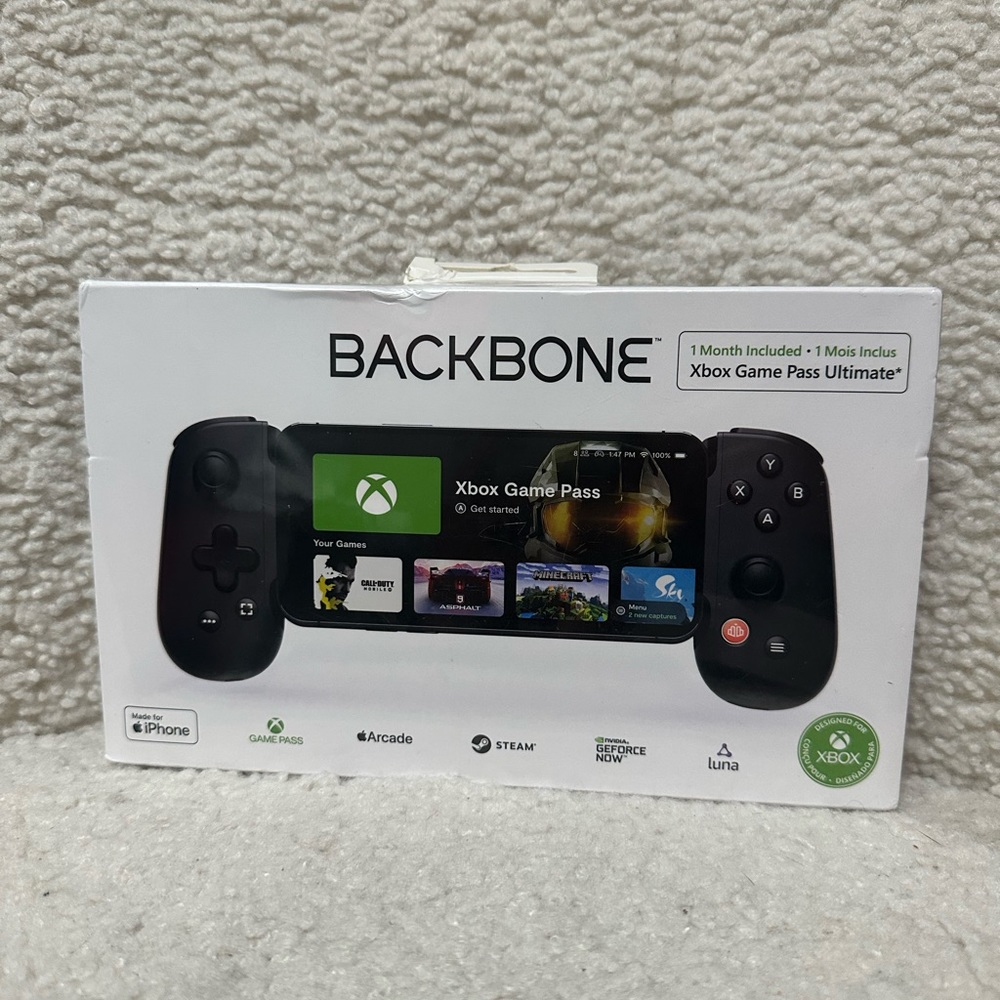 Backbone One gaming controller for iphone